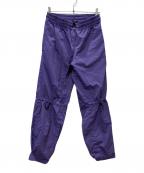 UNUSEDアンユーズド）の古着「Nylon Pants 2」｜パープル
