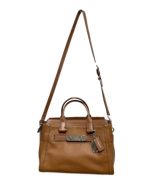 COACH（コーチ）COACH (コーチ) バッグ ブラウンの古着・服飾アイテム