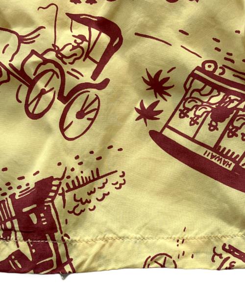 Sun Surf（サンサーフ）Sun Surf (サンサーフ) RAYON HAWAIIAN SHIRT “GOOD OLD DAYS”アロハシャツ イエロー サイズ:Sの古着・服飾アイテム