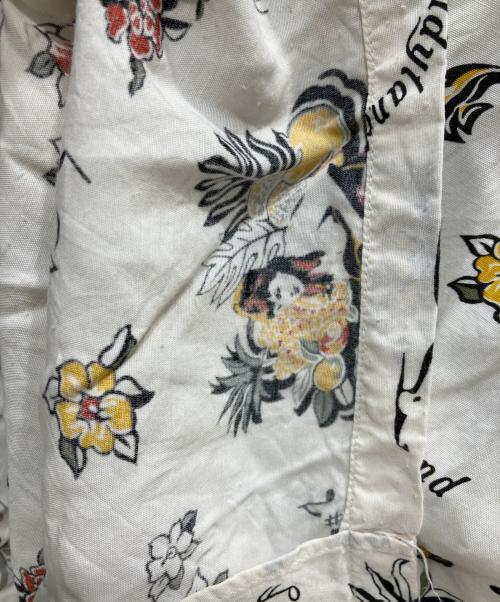 Hysteric Glamour（ヒステリックグラマー）Hysteric Glamour (ヒステリックグラマー) アロハシャツ ホワイト サイズ:Sの古着・服飾アイテム