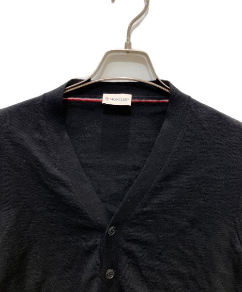 MONCLER（モンクレール）MONCLER (モンクレール) ニットカーディガン ブラック サイズ:ーの古着・服飾アイテム