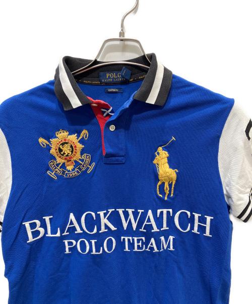 POLO RALPH LAUREN（ポロ・ラルフローレン）POLO RALPH LAUREN (ポロ・ラルフローレン) ポロシャツ ブルー サイズ:Sの古着・服飾アイテム