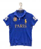 POLO RALPH LAURENポロ・ラルフローレン）の古着「ポロシャツ」｜ブルー