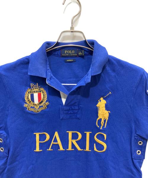 POLO RALPH LAUREN（ポロ・ラルフローレン）POLO RALPH LAUREN (ポロ・ラルフローレン) ポロシャツ ブルー サイズ:Sの古着・服飾アイテム