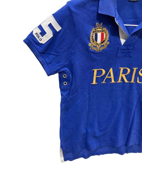 POLO RALPH LAUREN（ポロ・ラルフローレン）POLO RALPH LAUREN (ポロ・ラルフローレン) ポロシャツ ブルー サイズ:Sの古着・服飾アイテム