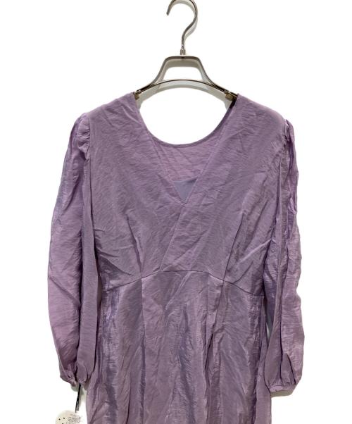 Kaene（カエン）kaene (カエン) ワンピース パープル サイズ:36 未使用品の古着・服飾アイテム