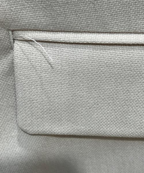 NATURAL BEAUTY BASIC（ナチュラルビューティーベーシック）NATURAL BEAUTY BASIC (ナチュラルビューティーベーシック) リネンライクダブルブレストボクシージャケット ベージュ サイズ:Mの古着・服飾アイテム