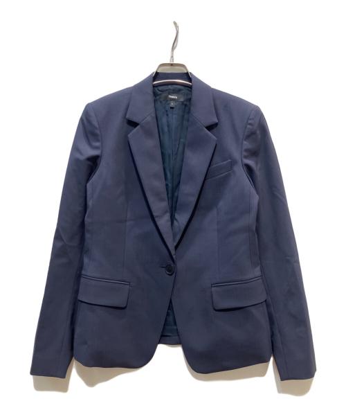 theory（セオリー）theory (セオリー) 1Bテーラードジャケット ネイビー サイズ:2の古着・服飾アイテム