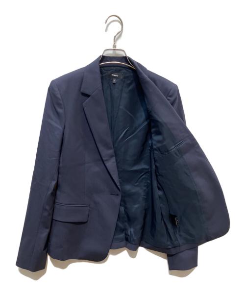 theory（セオリー）theory (セオリー) 1Bテーラードジャケット ネイビー サイズ:2の古着・服飾アイテム