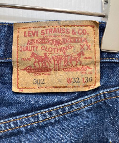 LEVI'S（リーバイス）LEVI'S (リーバイス) 00's 502XX BIG E セルビッチデニムパンツ インディゴ サイズ:81cm(W32)の古着・服飾アイテム