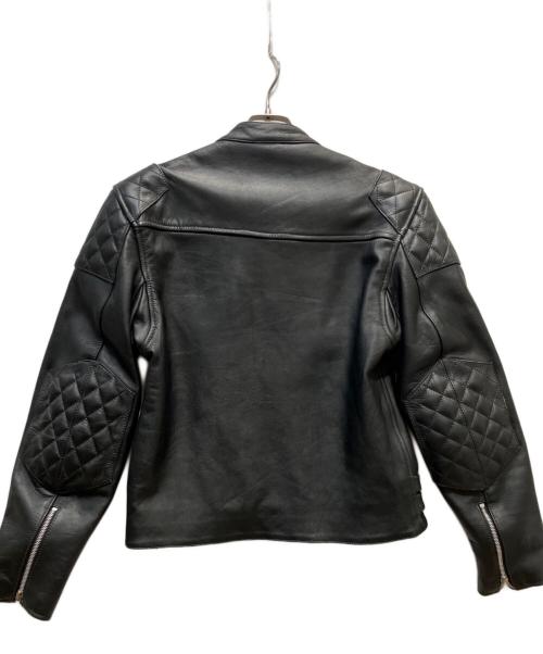 Liugoo Leathers（リューグーレザーズ）LIUGOO LEATHERS (リューグーレザーズ) レザージャケット ブラック サイズ:Lの古着・服飾アイテム