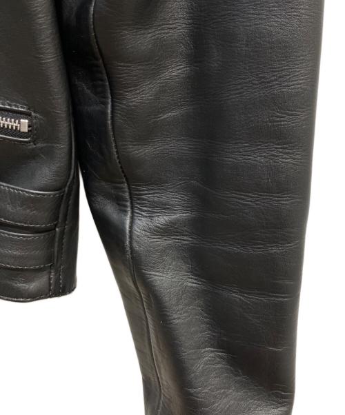 Liugoo Leathers（リューグーレザーズ）LIUGOO LEATHERS (リューグーレザーズ) レザージャケット ブラック サイズ:Lの古着・服飾アイテム