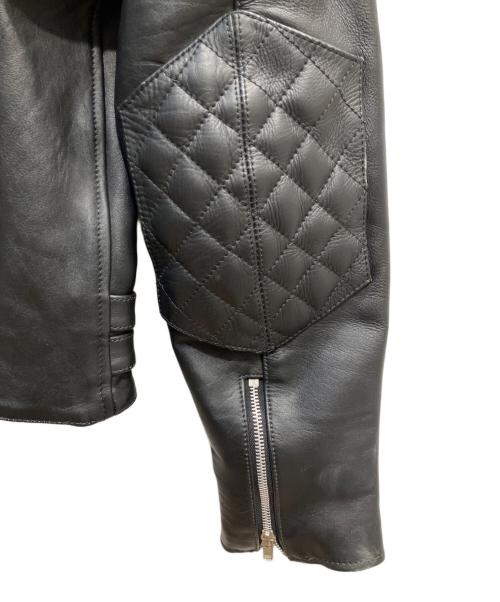 Liugoo Leathers（リューグーレザーズ）LIUGOO LEATHERS (リューグーレザーズ) レザージャケット ブラック サイズ:Lの古着・服飾アイテム