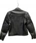LIUGOO LEATHERS (リューグーレザーズ) レザージャケット ブラック サイズ:L：11000円