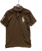 POLO RALPH LAURENポロ・ラルフローレン）の古着「ビッグポニーポロシャツ」｜ブラウン