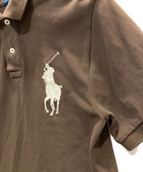 POLO RALPH LAUREN（ポロ・ラルフローレン）POLO RALPH LAUREN (ポロ・ラルフローレン) ビッグポニーポロシャツ ブラウン サイズ:SPの古着・服飾アイテム