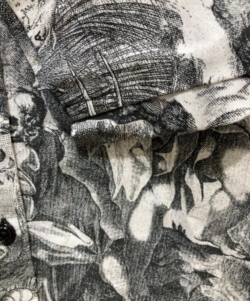 DIESEL（ディーゼル）DIESEL (ディーゼル) C-FRY オールオーバープリントS/Sシャツ グレー サイズ:XXSの古着・服飾アイテム