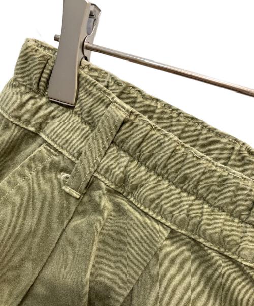 HARVESTY（ハーベスティー）HARVESTY (ハーベスティー) チノクロス サーカスパンツ グリーン サイズ:1の古着・服飾アイテム