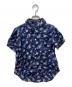 tricot COMME des GARCONS（トリココムデギャルソン）の古着「グレーププリントシャツ」｜ネイビー
