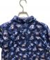 中古・古着 tricot COMME des GARCONS (トリココムデギャルソン) グレーププリントシャツ ネイビー サイズ:S：8000円