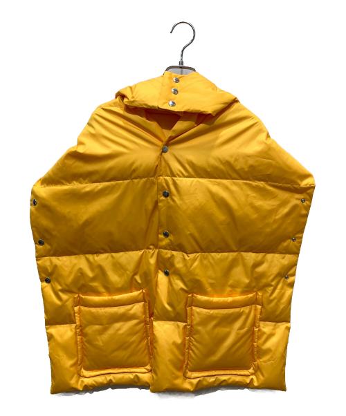TAO COMME des GARCONS（タオ コムデギャルソン）TAO COMME des GARCONS (タオ コムデギャルソン) ダウンケープ イエロー サイズ:Mの古着・服飾アイテム