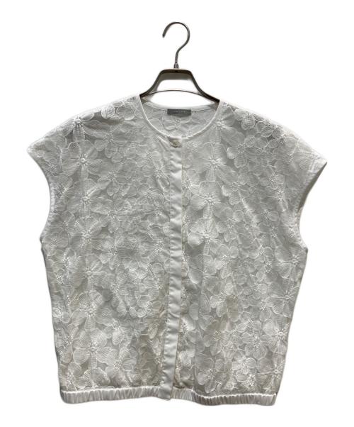 theory luxe（セオリーリュクス）theory luxe (セオリーリュクス) シアーブラウス ホワイト サイズ:SIZE 38の古着・服飾アイテム
