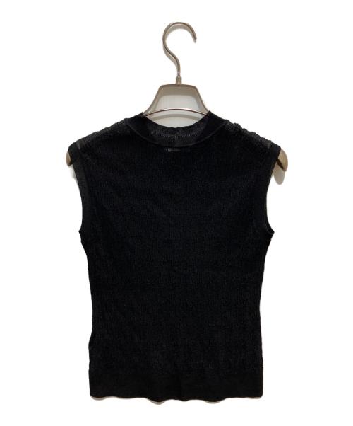 theory luxe（セオリーリュクス）theory luxe (セオリーリュクス) シアーニット ブラック サイズ:38の古着・服飾アイテム