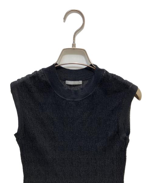 theory luxe（セオリーリュクス）theory luxe (セオリーリュクス) シアーニット ブラック サイズ:38の古着・服飾アイテム