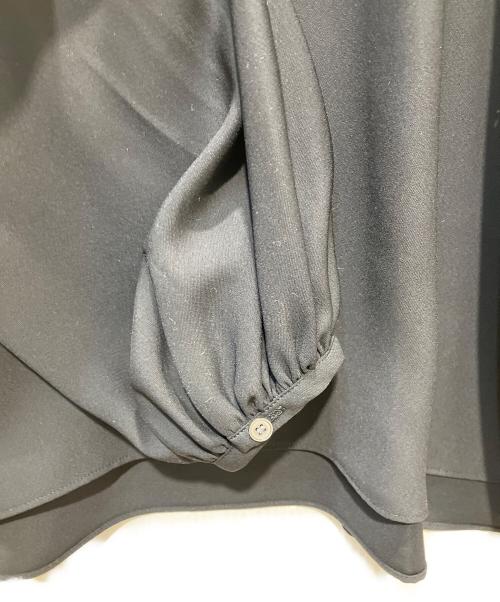 theory luxe（セオリーリュクス）theory luxe (セオリーリュクス) ピンタックブラウス ブラック サイズ:SIZE　38の古着・服飾アイテム