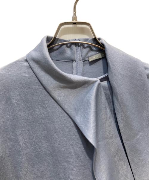 SOUL（セオリー）SOUL (セオリー) ボウタイブラウス スカイブルー サイズ:SIZE　38の古着・服飾アイテム