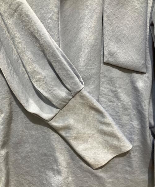 SOUL（セオリー）SOUL (セオリー) ボウタイブラウス スカイブルー サイズ:SIZE　38の古着・服飾アイテム