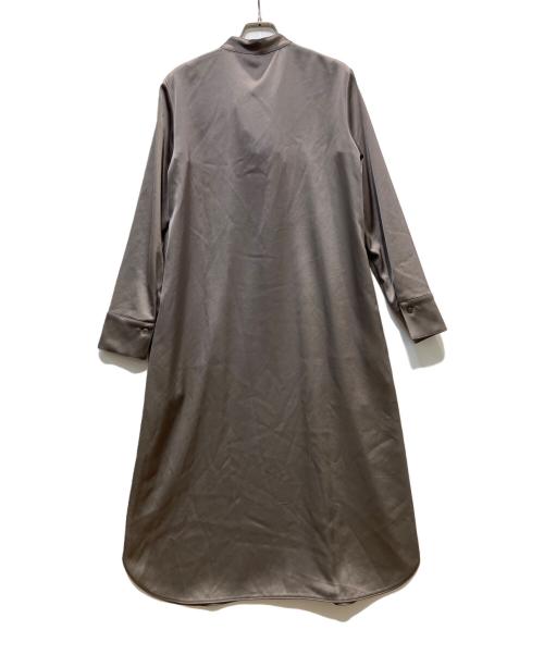 theory luxe（セオリーリュクス）theory luxe (セオリーリュクス) シャツワンピース ブラウン サイズ:SISE　40の古着・服飾アイテム
