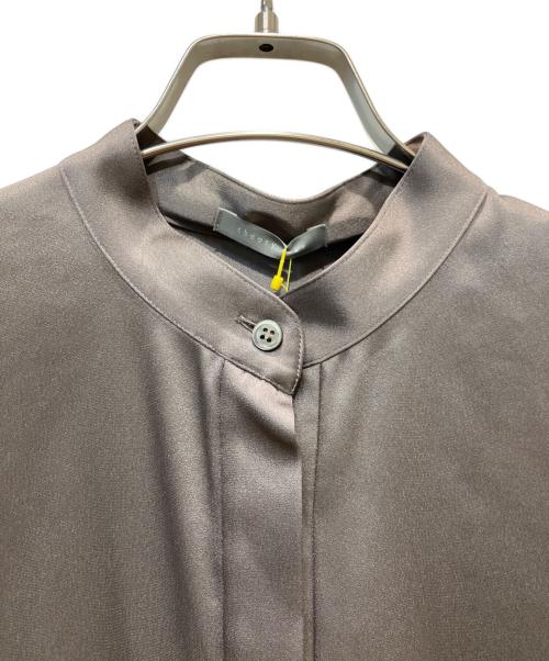 theory luxe（セオリーリュクス）theory luxe (セオリーリュクス) シャツワンピース ブラウン サイズ:SISE　40の古着・服飾アイテム