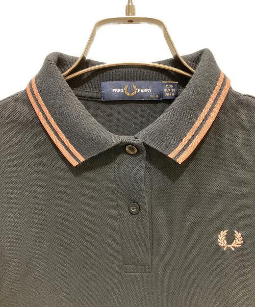 FRED PERRY（フレッドペリー）FRED PERRY (フレッドペリー) The Fred Perry Shirt L/Sポロシャツ ブラック サイズ:SIZE　UK10の古着・服飾アイテム