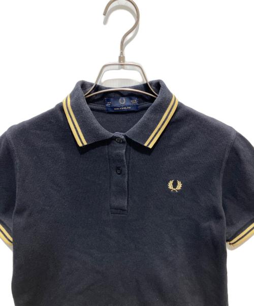 FRED PERRY（フレッドペリー）FRED PERRY (フレッドペリー) イングランド製 ポロシャツ ブラック サイズ:UK10の古着・服飾アイテム