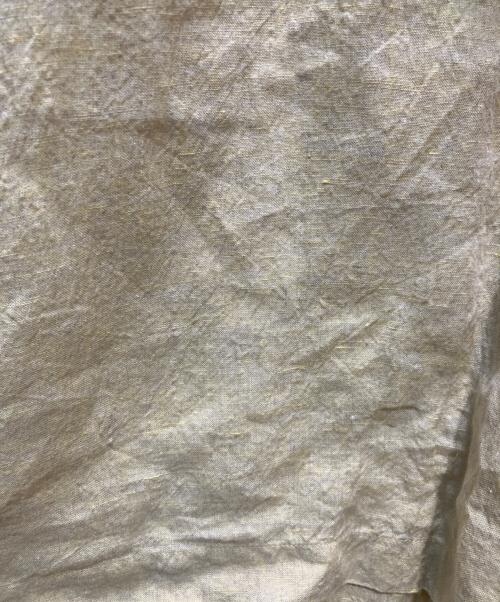 magali（マガリ）MAGALI (マガリ) リネンスキッパーブラウス イエロー サイズ:表記記名無しの古着・服飾アイテム