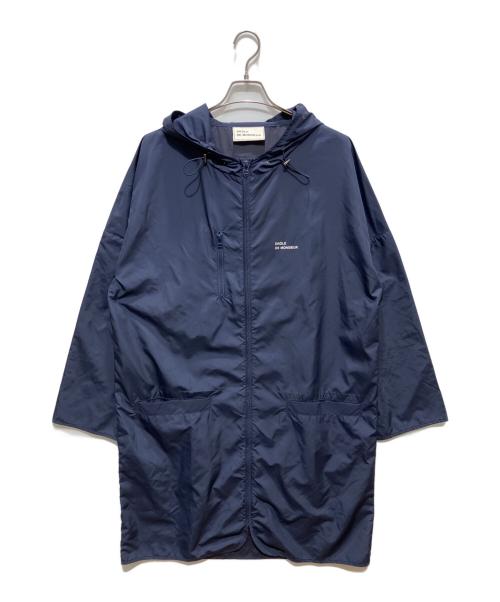 DROLE DE MONSIEUR（ドロール ド ムッシュ）DROLE DE MONSIEUR (ドロール ド ムッシュ) ナイロンコート ネイビー サイズ:Mの古着・服飾アイテム