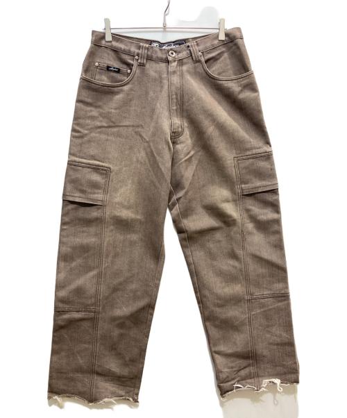 Kani JEANS（カナイ ジーンズ）kani jeans (カナイ ジーンズ) パンツ ブラウン サイズ:86cm(W34)の古着・服飾アイテム