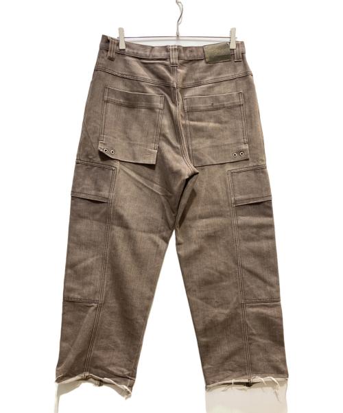 Kani JEANS（カナイ ジーンズ）kani jeans (カナイ ジーンズ) パンツ ブラウン サイズ:86cm(W34)の古着・服飾アイテム