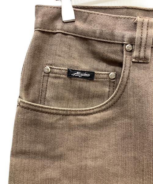 Kani JEANS（カナイ ジーンズ）kani jeans (カナイ ジーンズ) パンツ ブラウン サイズ:86cm(W34)の古着・服飾アイテム