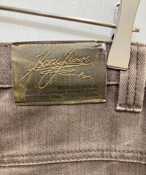 Kani JEANS（カナイ ジーンズ）kani jeans (カナイ ジーンズ) パンツ ブラウン サイズ:86cm(W34)の古着・服飾アイテム