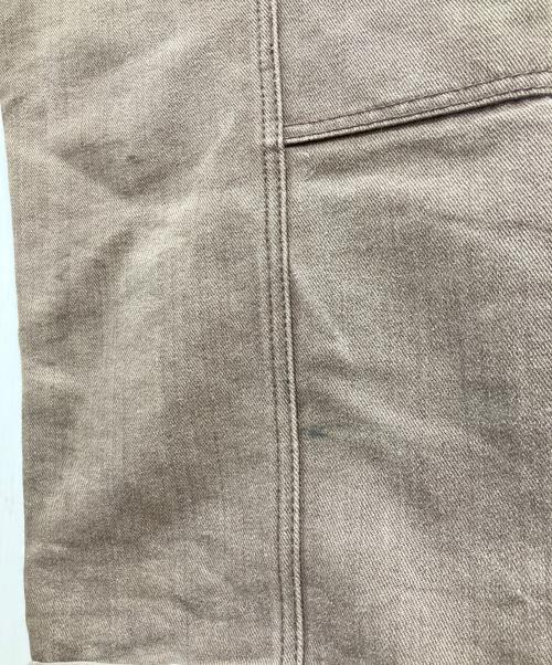 Kani JEANS（カナイ ジーンズ）kani jeans (カナイ ジーンズ) パンツ ブラウン サイズ:86cm(W34)の古着・服飾アイテム