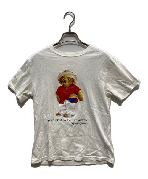 POLO RALPH LAUREN（ポロ・ラルフローレン）POLO RALPH LAUREN (ポロ・ラルフローレン) Tシャツ ホワイト サイズ:Mの古着・服飾アイテム