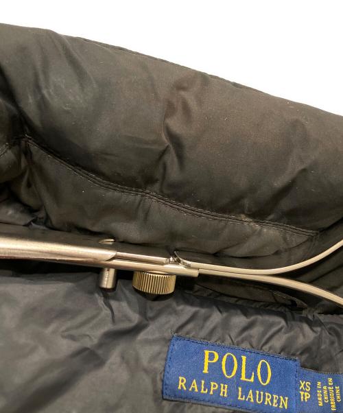 POLO RALPH LAUREN（ポロ・ラルフローレン）POLO RALPH LAUREN (ポロ・ラルフローレン) ダウンジャケット ブラック サイズ:XSの古着・服飾アイテム