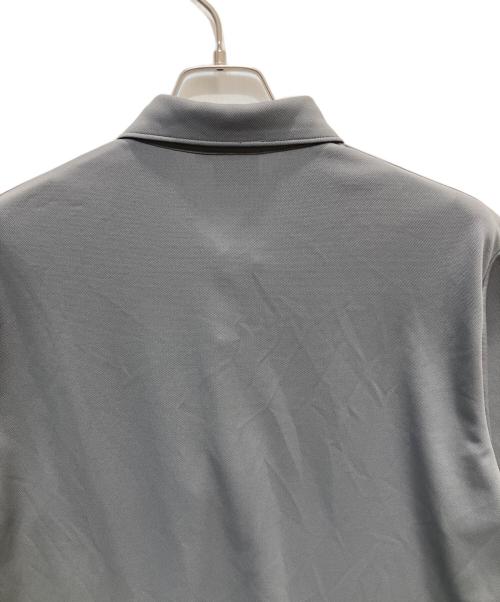 muta MARINE（ムータマリン）muta MARINE (ムータマリン) ヘムリブ ポロシャツ (8MUTA) グレー サイズ:7の古着・服飾アイテム