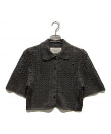 TODAYFUL（トゥデイフル）の古着「Lace Knit Shirts」｜グレー