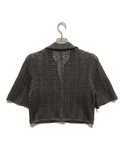 TODAYFUL（トゥデイフル）TODAYFUL (トゥデイフル) Lace Knit Shirts グレー サイズ:Fの古着・服飾アイテム