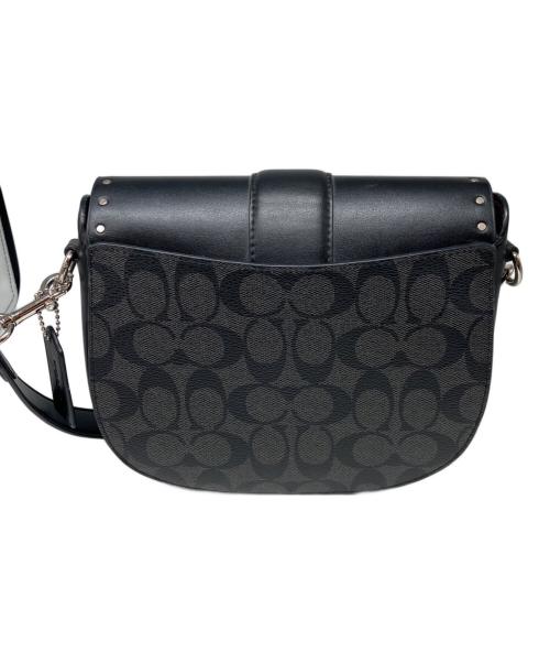 COACH（コーチ）COACH (コーチ) ジョージー サドル バッグ ブラックの古着・服飾アイテム
