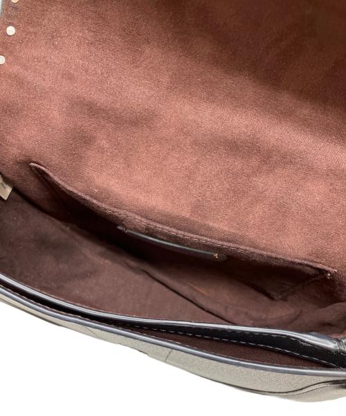 COACH（コーチ）COACH (コーチ) ジョージー サドル バッグ ブラックの古着・服飾アイテム