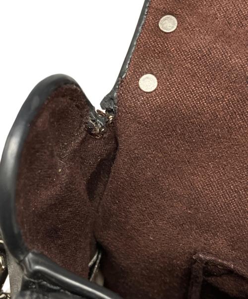 COACH（コーチ）COACH (コーチ) ジョージー サドル バッグ ブラックの古着・服飾アイテム